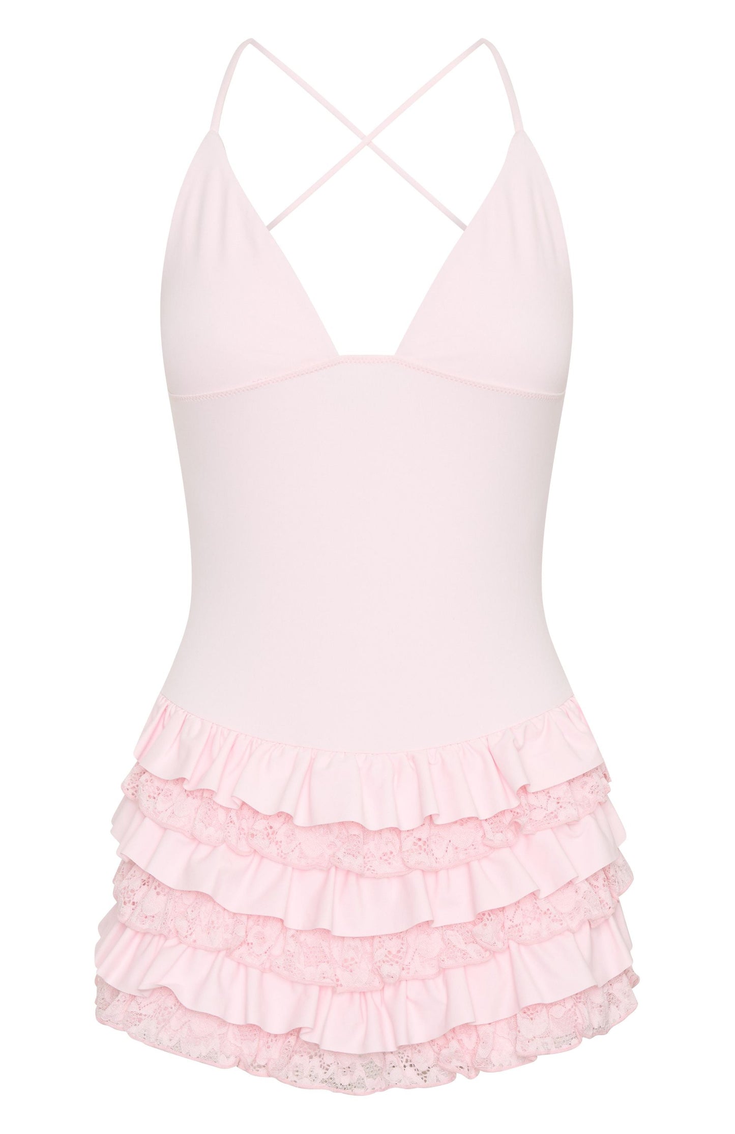Dream Of Me Playsuit Baby Pink
