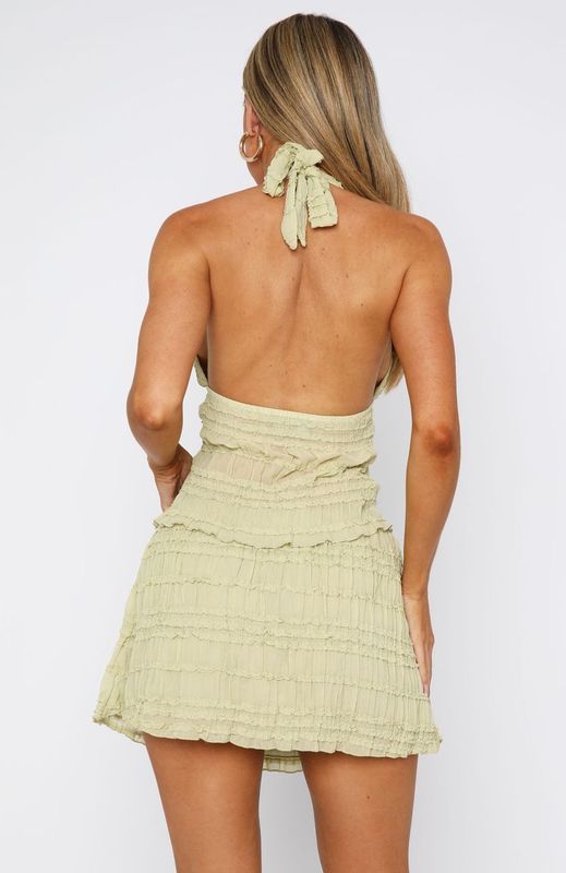 His Favourite Halter Top Matcha
