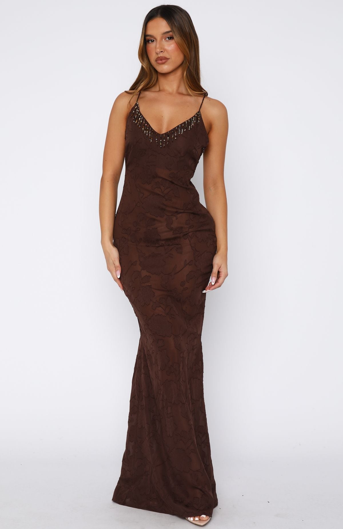 Lust For Life Maxi Dress Chocolate