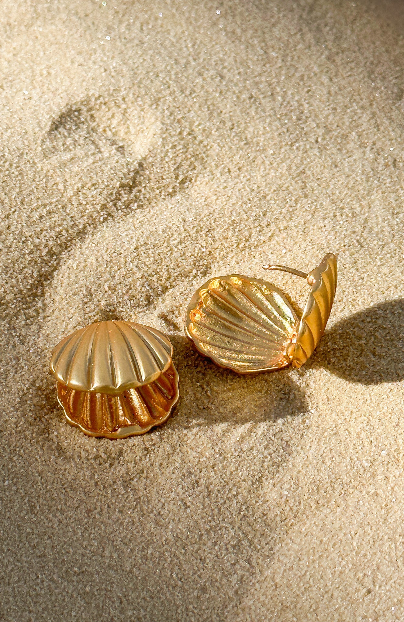 Kaiko Earrings Vintage Gold