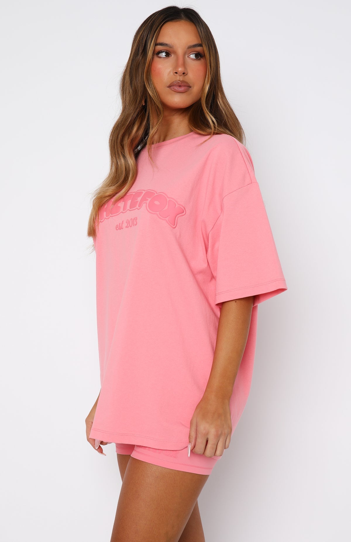 Don't Even Try Oversized Tee Melon